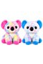30 cm Plush Koala Toy – Colorful Soft Furry, Cute Koala with Big Eyes – Available in Pink and Blue Colors