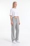 Women's Baggy Sweatpants with 3 Threaded Side Piping and Adjustable Legs