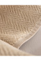 Neo Set of 4 100% Cotton Hand Towels - Beige - 6