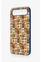 Tecno Spark 50 5g Compatible Autumn Themed Patchwork Pattern Silicone Case - 4