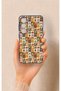 Samsung S26 Compatible Autumn Themed Patchwork Patterned Silicone Case