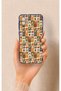 Samsung A04 Compatible Autumn Themed Patchwork Patterned Silicone Case