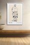 Paul Klee Scalloped Witch Painting Framed Poster Modern Art Wall Decor Klee39