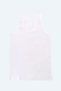 Ribbed Wide Strap Girls' Undershirt 316-1 (6 Pieces)