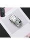 Volkswagen Compatible Golf, Passat, Jetta, Polo, Caddy, Beetle, Tiguan, Transporter, Stone-Edged Tpu Key Case Cover (White) - 4