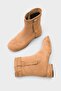 Emiline Round Toe Short Heeled Zippered Women's Boots - 5