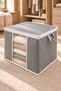 8-Piece Windowed Zippered Sweater and Quilt Storage Set – Gray, 45 × 40 × 30 cm - 3