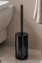 Eliza 5-Piece Bathroom Set - Black - 5