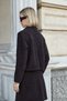 Women's Autumn-Winter Soft Textured Angora Fabric Flato Pocketed Long Sleeve Jacket-Coffee - 5