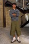 Men's Daily Trend Sports Zippered Anthracite Jacket - 4