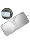 5 Pieces Foldable Windshield Car Sunshade – Foldable Sunshade, Double Layer Uv Protection, Portable Car Shade, Universal Fit - 4