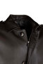 Men's Genuine Leather Brown Leather Coat - 5