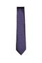 Navy Blue Patterned Classic Purple Tie – 8 cm Wide - 6