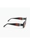 8403 C44 Orange Glass Acetate Sunglasses - 4