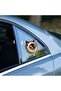 3 Pcs Siamese Car Sticker – 3D Cat Windshield Design, Automobile Sticker Decal Car Sticker, 10 cm X 10 cm - 2