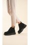 Skin High Sole Lace-Up Women's Short Boots Bootie - 4