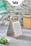Hüner Foldable and Detachable Double-Sided Grater – Stainless Steel Kitchen Grater