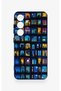 Samsung S25 Compatible Night City Stories Patterned Silicone Case - 2
