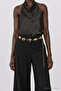 Oval Metal Chain Belt Lkm0015 Gold - 3