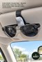 1 Piece Car Glasses Holder Clip – Car Glasses Holder with Latch Sun Visor Clip, Plastic Glasses Clip, Business Card Holder