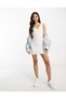 Rochie mini, alb - 3
