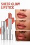 Sheer Glow Lipstick - Moisturizing Lipstick with a Glossy Finish - Warm Lust - 011 - 2