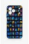 Tecno Spark 50 4g Compatible Night City Stories Patterned Silicone Case - 2