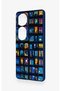 Vivo V40 Compatible Night City Stories Patterned Silicone Case - 4