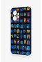 Redmi Note 12 4g Compatible Night City Stories Patterned Silicone Case - 4
