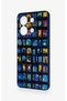 Redmi Note 13 4g Compatible Night City Stories Patterned Silicone Case - 4