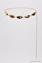 Oval Metal Chain Belt Lkm0015 Gold