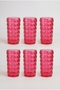 Set of 6 Acrylic Soft Drink Glasses 600 ml - 2