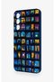 Samsung A16 Compatible Night City Stories Patterned Silicone Case - 4