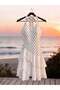 Rochie mini, alb - 7