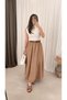 Thick Tencel Hijab Skirt - 5036 - Bp - Camel - 2