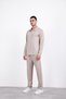 Men's Cotton Comfortable Fit Polo Collar Set - 2