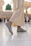 Thick Sole, Full Orthopedic Insole, Elastic Velcro, Easy to Wear, Hajj Umrah Tawaf Boots, Home Boots - 5