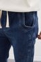 Ribbed Mom Jean with Tie Waist - 7