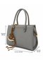 Women's Hand and Shoulder Bag - 6