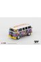 Volkswagen Type 2 T1 Bus Peace Graffiti 1:64 Model Car 1191 - 3