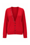 V-Neck Asymmetrical Multi-Button Long Sleeve Knitwear Cardigan Aw26Hi0056 - 3