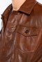 Men's Genuine Leather Nuts Leather Coats - 5