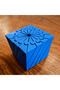 3D Printing Twisting Cube - Mechanical Rotating Puzzle Cube-Blue