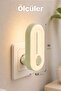 Night Light Ring Type 2 Mod Yellow-White Light with Button Corridor Hall Light Sleep Light Green K6760 - 8