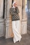 Buttoned Polka Dot Sweater Tsd260318 Smoked - 2