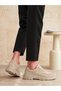 Kb-X6 Beige Suede Casual Shoes - 4