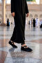 Thick Sole, Full Orthopedic Insole, Elastic Velcro, Easy to Wear, Hajj Umrah Tawaf Boots, Home Boots - 4