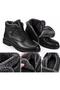Taşpınar 100% Genuine Leather Men's Daily Winter Rubber Non-Slip Sole Comfortable Classic Fur Zippered Boots - 3