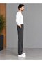 Men's Wool Striped Jogger Pants with Elastic Waist - 3