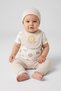 Toddlers Boy 4 Pcs Animal Bodysuit And Bottom Set, Multicolor